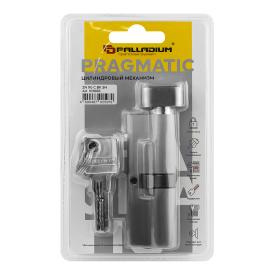 Механизм цилиндровый 90 мм с вертушкой Palladium Pragmatic ZN 90 C BK SN мат. никель