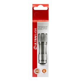 Фонарь UF9LED (3XR03 металлик 9 LED; алюм. короб) Ultraflash 7903