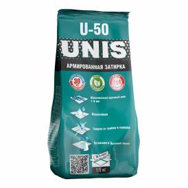 Затирка цементная Unis U-50 С04 слоновая кость 1,5 кг