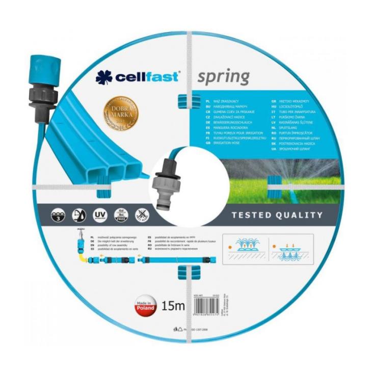 Шланг для полива перфорированный 1/2'' 15 м Cellfast Spring