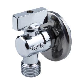 Кран шаровой угловой 1/2" НР/НР с отражателем