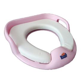 Сиденье-накладка для унитаза детское мягкое BossBaby розовое