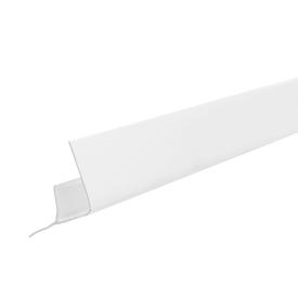 Угол ПВХ внутренний универсальный белый Идеал Ламини 001 3000х8 мм