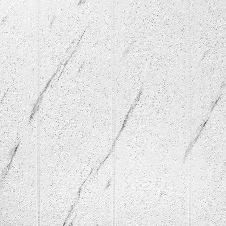 Панель 3D самоклеящаяся Мрамор белый 700x700х4 мм