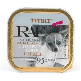 Консервы для собак TiTBiT Raf Баранина 100 г