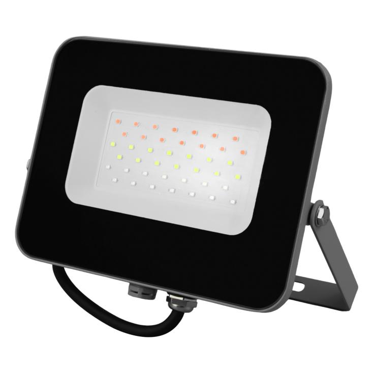 Прожектор светодиодный СДО 07-30RGB multicolor IP65 сер. IEK LPDO7RGB-01-30-K03