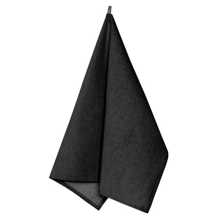 Полотенце Guten Morgen Рогожка черный 45х60 см