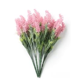 Цветок искусственный Лаванда 35 см темно-розовый