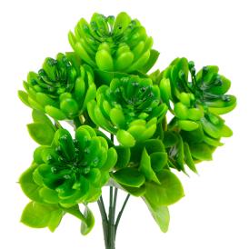 Цветок искусственный Брассика 25 см зеленый