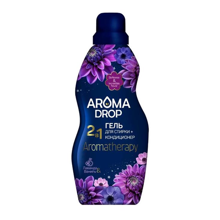 Гель для стирки Aroma Drop Aromatherapy Лаванда и ваниль 2в1, 1000 г