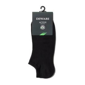 Носки мужские DiWaRi Aсtive ультракороткие размер 29 черные