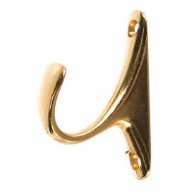 Крючок мебельный Trodos ZY-214 1-рожковый золото