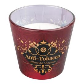 Свеча ароматизированная в стакане Анти-табак Чудесный аромат 115 г BARTEK Wonderfull Fragrance (12)