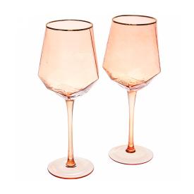 Набор бокалов для вина Ice Crystal медовый 2 шт 500 мл 359-0691