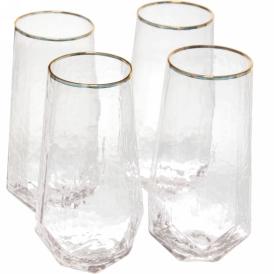 Набор стаканов для воды/сока Ice Crystal прозрачный 4 шт 400 мл 359-0703