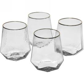 Набор стаканов для воды/сока Ice Crystal прозрачный 4 шт 450 мл 359-0698