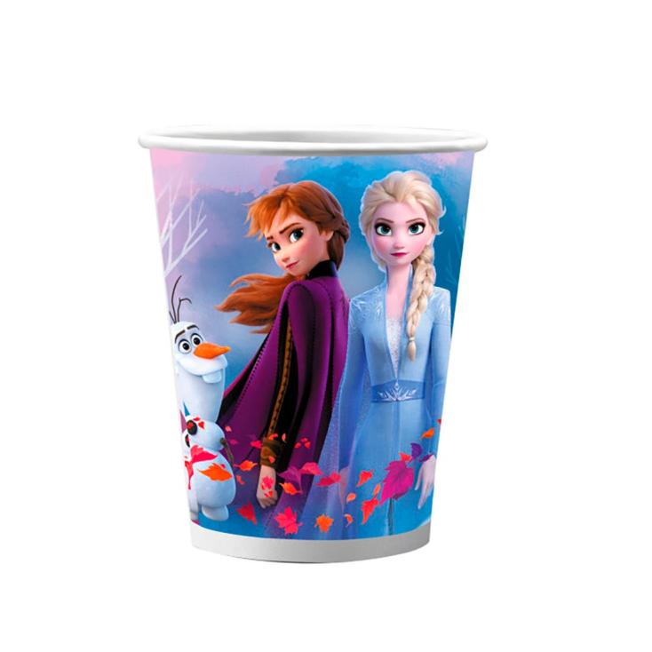 Набор стаканов бумажных Frozen 2 Эльза и Анна 3 6 шт 250 мл