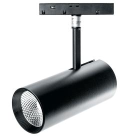 Светильник светодиодный трековый низковольтный Feron 20W 1800 Lm 4000К 35 градусов черный MGN303