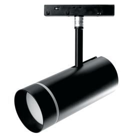 Светильник светодиодный трековый низковольтный Feron 20W 1600 Lm 4000К 90 градусов черный MGN304