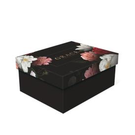 Коробка подарочная Grace 170х130х70 мм прямоугольник черный