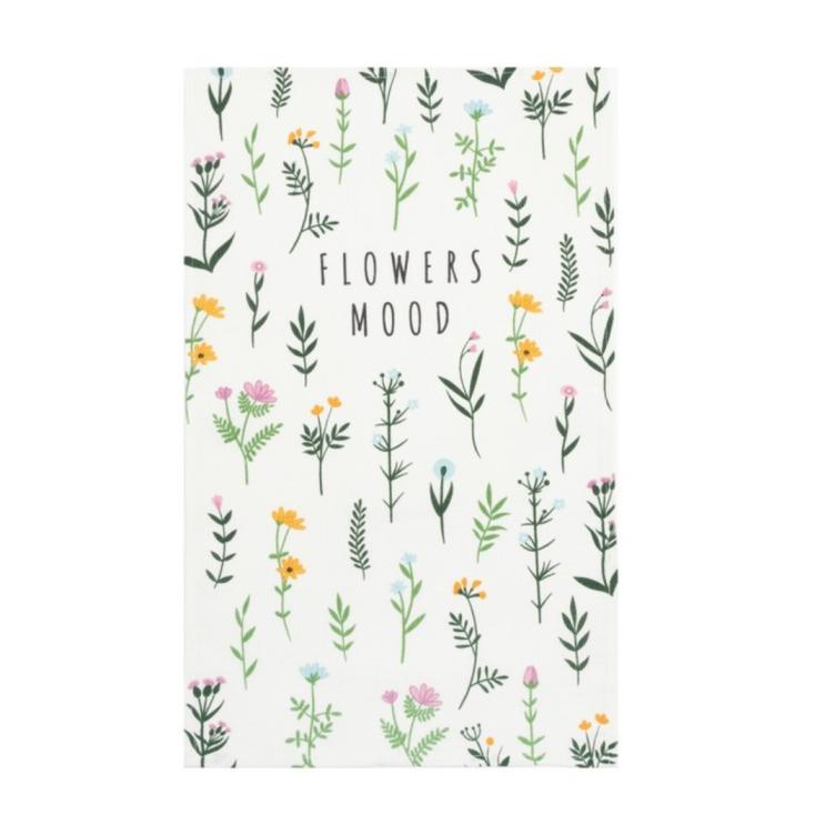 Полотенце Доляна Flowers mood 35х60 см вафля 160 г/м2