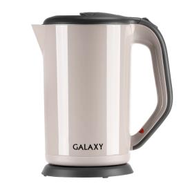 Чайник электрический Galaxy GL 0330 2000 Вт 1,7л скрытый нагревательный элемент бежевый