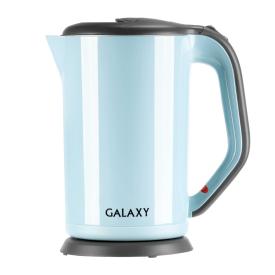 Чайник электрический Galaxy GL 0330 2000 Вт 1,7л скрытый нагревательный элемент голубой