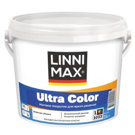 Краска в/д для внутренних работ LINNIMAX Ультра Колор База 1, 2,5 л