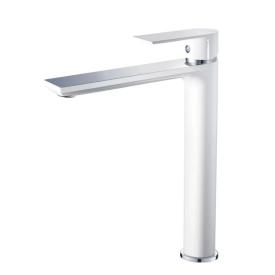 Смеситель для раковины Haiba HB11505-8 белый хром