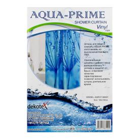 Шторы для ванны ПВХ Aqua-Prime 006D1 180х180 см
