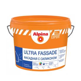 Краска в/д для наружных работ Alpina Expert Ultra Fassade База 3 8,46 л