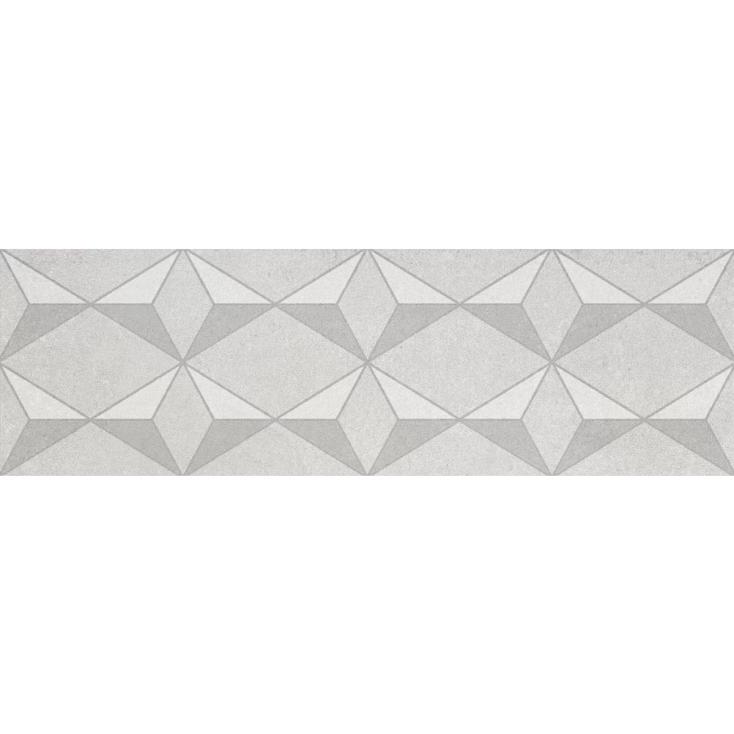 Бордюр Корредо серый светлый матовый HGD/A584/6437 25x7,7x0,8 см