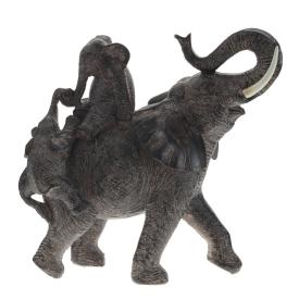 Фигурка декоративная Слоны L24,5 W12,5 H25 см
