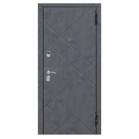 Дверь металл ДК Бруклин Бетон 860х2050 мм R