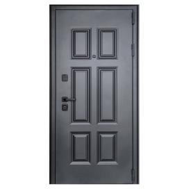 Дверь металл ДК Анкона Муар серый софт милк 960х2050 мм R