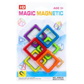 Конструктор магнитный Магический магнит 19,5х12,5х1 см 6 деталей в блистере арт. 2001547