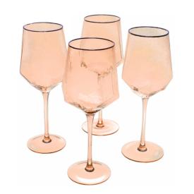 Набор бокалов для вина Ice Crystal медовый 4 шт 500 мл 359-0696