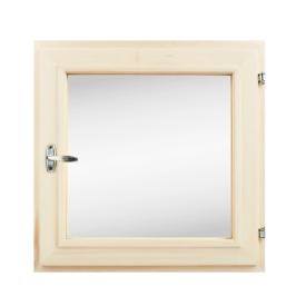 Окно деревянное Термо стеклопакет с фурнитурой 500x500 мм