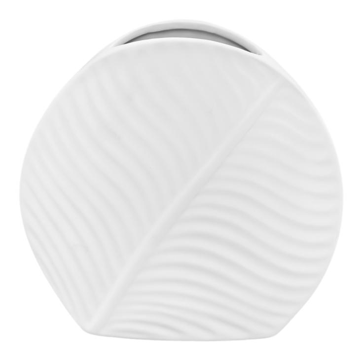 Ваза керамическая 10х5,5х23 см SY-L-white