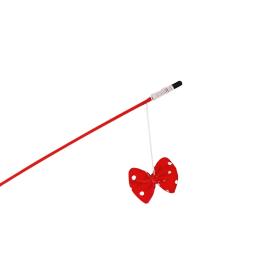 Игрушка-дразнилка на палочке ЦапЦап бантик красный