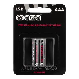 Батарейка алкалиновая ААА (LR03) Фaza Ultra Max 2 шт
