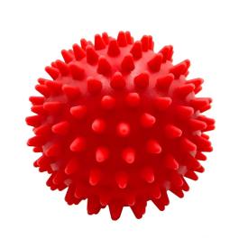Игрушка-мячик для собак средних и мелких пород Зубочистка красная d7 см