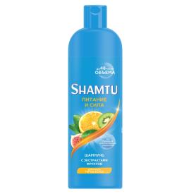 Шампунь для волос Shamtu Питание и сила с экстрактами фруктов 500 мл