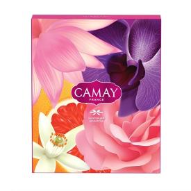 Подарочный набор Camay Коллекция ароматов 2023 мыло 4 шт