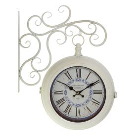 Часы настенные декоративные двусторонние L40 W10 H43 см