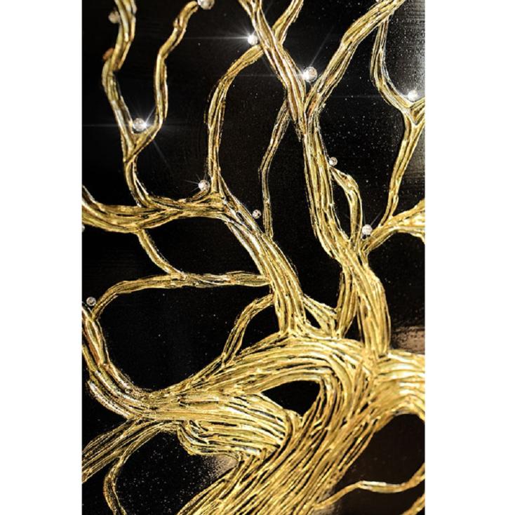 Картина Арт Декор Золотая роскошь 50х115 см рама 4