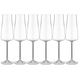 Набор бокалов для шампанского Crystalex Alex 6 шт 210 мл