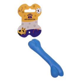 Игрушка для собак Bubble gum-Кость 12,3 см голубая Ultramarine