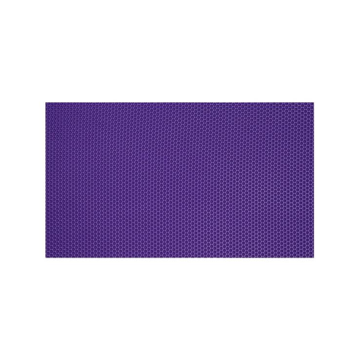 Коврик грязесборный Соты 2597 50х67 см фиолетовый