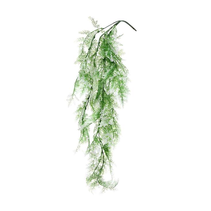 Растение искусственное Лиана Green garden 75 см зеленый с белым